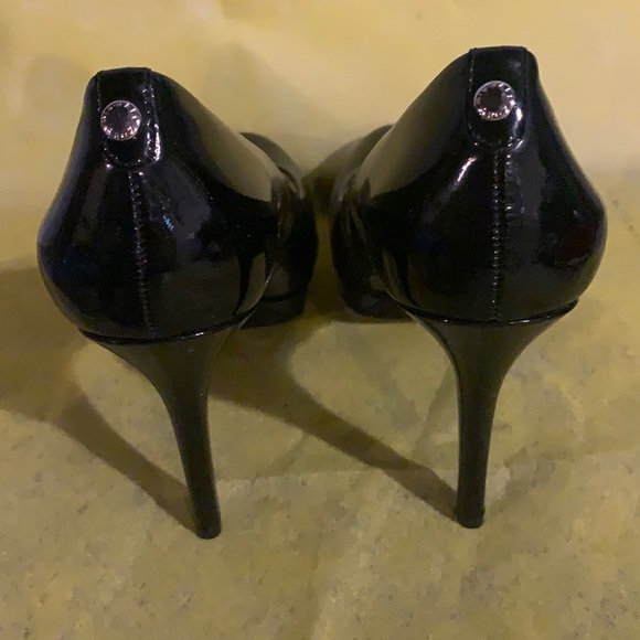 Michael Kors Black Patent Heels - Picture 2 of 5